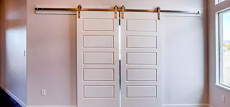 Glass Barn Door with Installation Hardware Kit North Bethesda